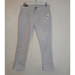 Gap Girlfriend Coupe skinny jeans Corduroy Grey Color‎ NEW Size 6/28R Womens